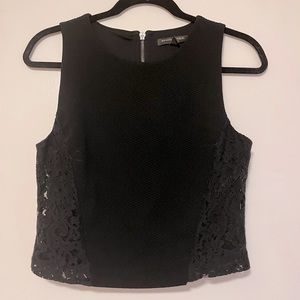 Banana Republic black sleeveless top
